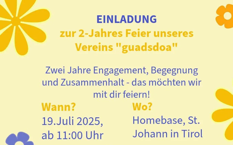 2-Jahres-Feier-Guadsdoa