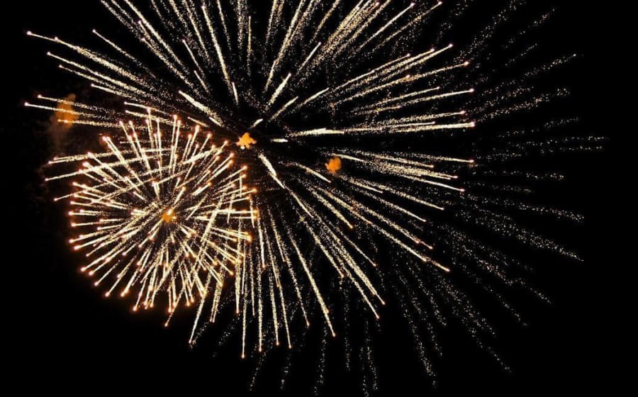 Grosses-Silvester-Feuerwerk