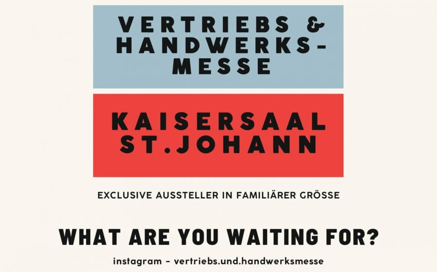 1.-Vertriebs-und-Handwerksmesse 1.-Vertriebs-und-Handwerksmesse