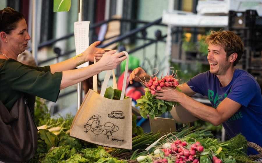 Wochenmarkt-Quizmonat