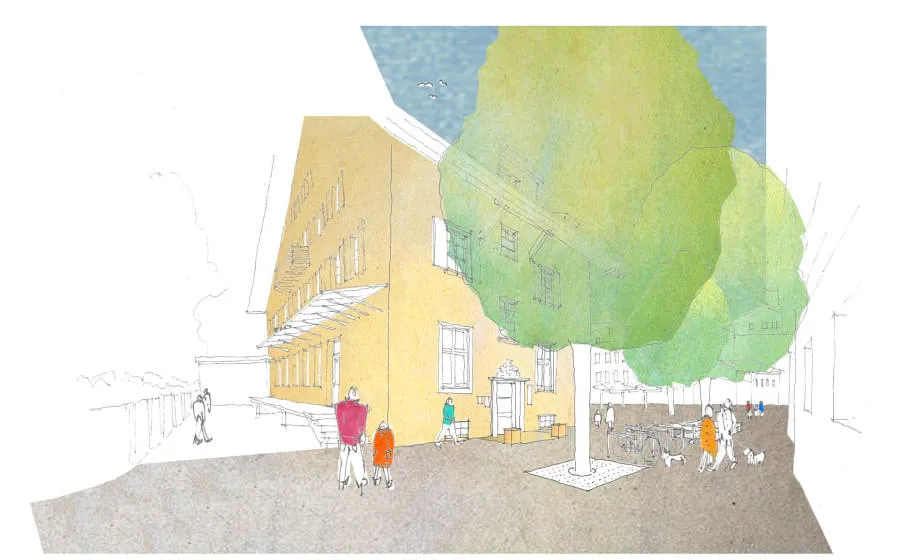 Baulos-Hauptplatz-BTV-Parkplatz